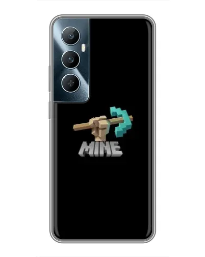Чохол для Realme C65 з картинкою «Алмазне кайло»