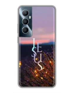 Чехол для Realme C65 с картинкой «Свет Божий ночью»
