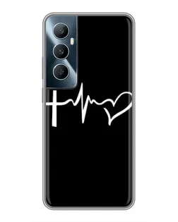 Чехол для Realme C65 с картинкой «Пульс веры»