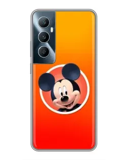 Чехол для Realme C65 с картинкой «Mickey в круге»