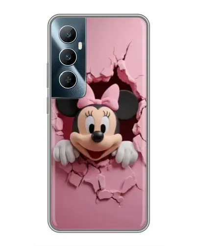 Чехол для Realme C65 с картинкой «Минни сквозь стену» Чехол для Realme C65 с картинкой «Минни сквозь стену»