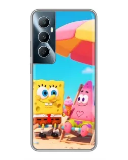 Чехол для Realme C65 с картинкой «Отдых на пляже»