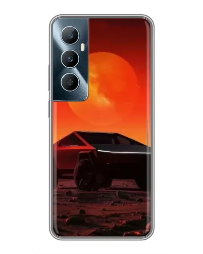 Чехол для Realme C65 с картинкой «Cybertruck на Марсе» Чехол для Realme C65 с картинкой «Cybertruck на Марсе»