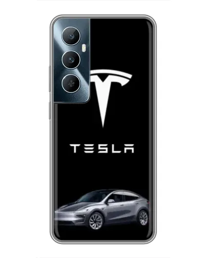 Чехол для Realme C65 с картинкой «Tesla Model Y» Чехол для Realme C65 с картинкой «Tesla Model Y»