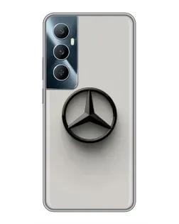 Чехол для Realme C65 с картинкой «Mercedes Maybach стиль»