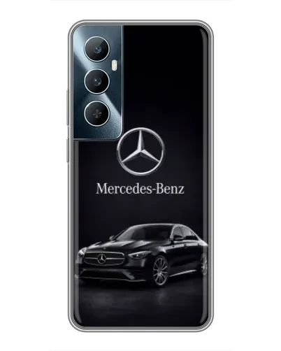 Чехол для Realme C65 с картинкой «Mercedes — решетка радиатора» Чехол для Realme C65 с картинкой «Mercedes — решетка радиатора»