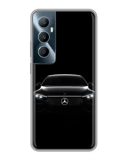 Чехол для Realme C65 с картинкой «Mercedes Vision — концепт»