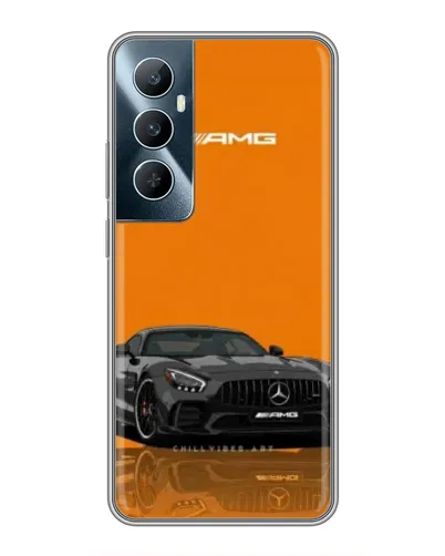 Чехол для Realme C65 с картинкой «Оранжевый Mercedes AMG» Чехол для Realme C65 с картинкой «Оранжевый Mercedes AMG»