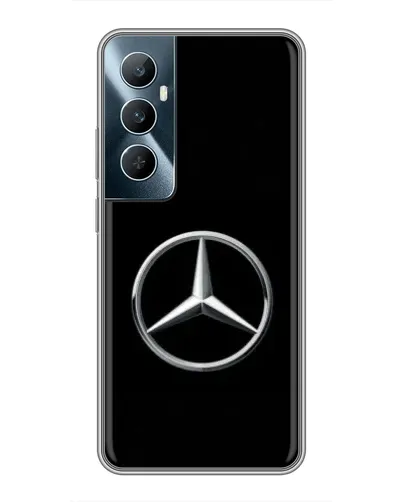 Чехол для Realme C65 с картинкой «Mercedes классический лого» Чехол для Realme C65 с картинкой «Mercedes классический лого»