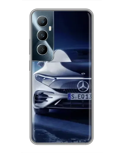 Чехол для Realme C65 с картинкой «Mercedes EQ — будущее» Чехол для Realme C65 с картинкой «Mercedes EQ — будущее»