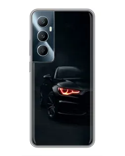 Чехол для Realme C65 с картинкой «Audi — хищный взгляд»