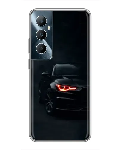 Чехол для Realme C65 с картинкой «Audi — хищный взгляд»