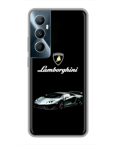 Чехол для Realme C65 с картинкой «Логотип Lamborghini классика» Чехол для Realme C65 с картинкой «Логотип Lamborghini классика»