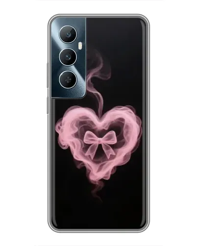 Чехол для Realme C65 с картинкой «Дымчатое сердце»