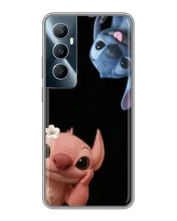 Чехол для Realme C65 с картинкой «Фиолетовый туман роз»