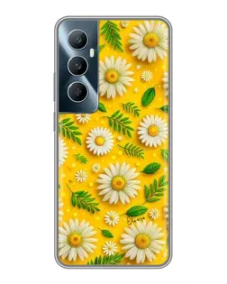 Чехол для Realme C65 с картинкой «Ромашковое солнце» Чехол для Realme C65 с картинкой «Ромашковое солнце»