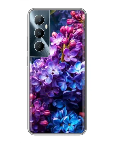 Чехол для Realme C65 с картинкой «Сиреневый цвет»