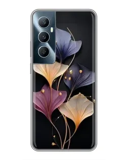 Чехол для Realme C65 с картинкой «Лиловые цветы грации» Чехол для Realme C65 с картинкой «Лиловые цветы грации»