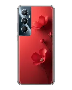 Чехол для Realme C65 с картинкой «Маковые соцветия» Чехол для Realme C65 с картинкой «Маковые соцветия»