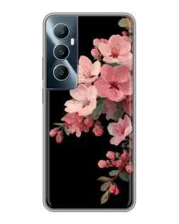 Чехол для Realme C65 с картинкой «Розовая ветка сакуры» Чехол для Realme C65 с картинкой «Розовая ветка сакуры»