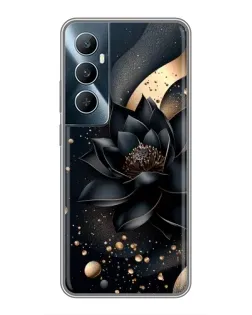 Чехол для Realme C65 с картинкой «Черный лотос» Чехол для Realme C65 с картинкой «Черный лотос»