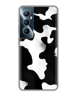 Чехол для Realme C65 с картинкой «Черно-белое пятно»