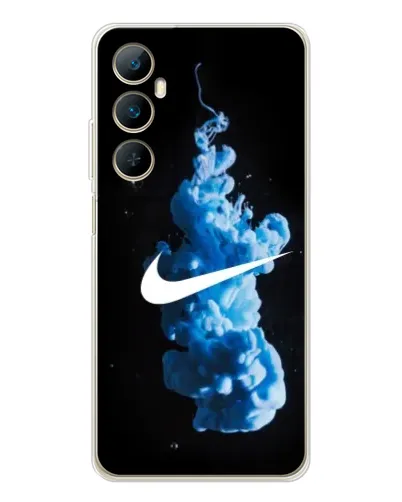 Чехол для Realme C66 с картинкой «Nike и синий дым» Чехол для Realme C66 с картинкой «Nike и синий дым»
