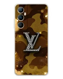 Чехол для Realme C66 с картинкой «Камуфляжный Louis Vuitton»