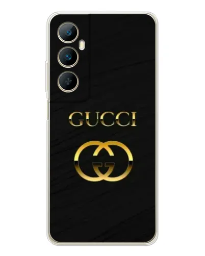 Чехол для Realme C66 с картинкой «Золотой логотип Gucci» Чехол для Realme C66 с картинкой «Золотой логотип Gucci»