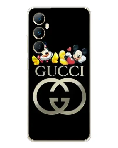 Чехол для Realme C66 с картинкой «Gucci — герои Disney» Чехол для Realme C66 с картинкой «Gucci — герои Disney»