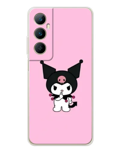 Чохол для Realme C66 з картинкою «Kuromi — рожева ніжність» Чохол для Realme C66 з картинкою «Kuromi — рожева ніжність»
