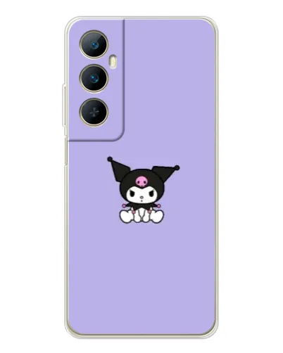 Чохол для Realme C66 з картинкою «Kuromi — фіолетовий мінімалізм» Чохол для Realme C66 з картинкою «Kuromi — фіолетовий мінімалізм»