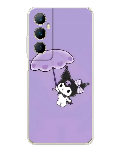 Чохол для Realme C66 з картинкою «Kuromi з парасолькою» Чохол для Realme C66 з картинкою «Kuromi з парасолькою»