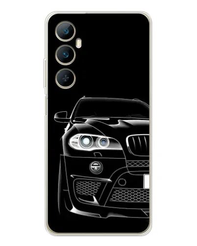 Чохол для Realme C66 з картинкою «Темний силует BMW» Чохол для Realme C66 з картинкою «Темний силует BMW»