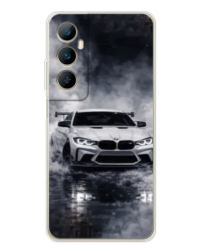 Чохол для Realme C66 з картинкою «BMW крізь туман» Чохол для Realme C66 з картинкою «BMW крізь туман»