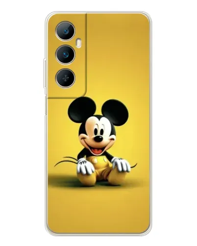 Чохол для Realme C66 з картинкою «Міккі на жовтому»