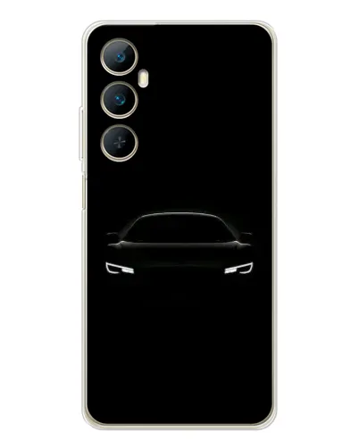 Чохол для Realme C66 з картинкою «Погляд Audi у темряві»