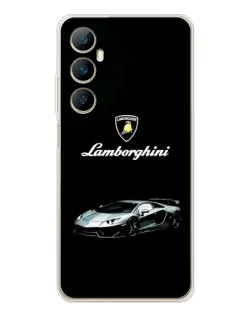 Чохол для Realme C66 з картинкою «Логотип Lamborghini класика»