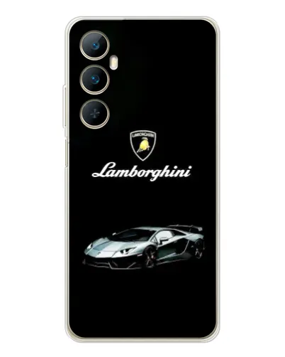 Чохол для Realme C66 з картинкою «Логотип Lamborghini класика»