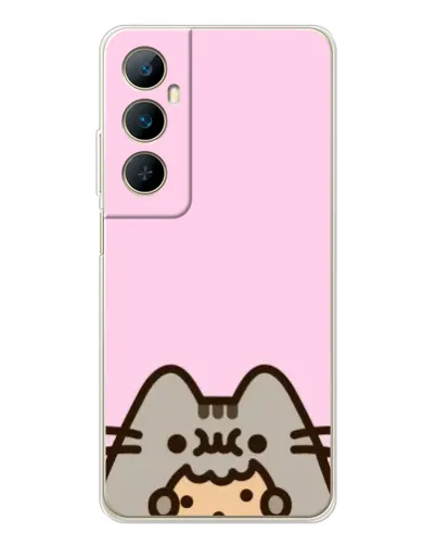 Чохол для Realme C66 з картинкою «Pusheen та печиво» Чохол для Realme C66 з картинкою «Pusheen та печиво»