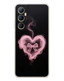 Чохол для Realme C66 з картинкою «Димчасте серце»