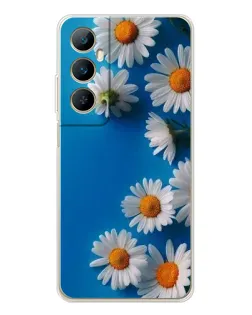Чохол для Realme C66 з картинкою «Білосніжні маргаритки»