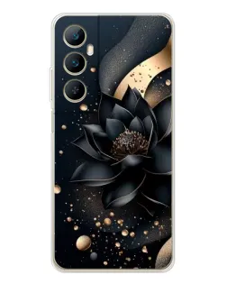 Чохол для Realme C66 з картинкою «Чорний лотос»