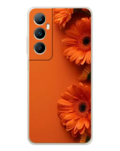 Чохол для Realme C66 з картинкою «Помаранчеві гербери»