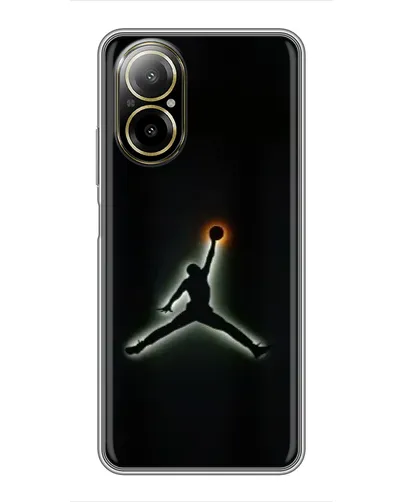 Чехол для Realme C67 с картинкой «Jordan Gradient Logo» Чехол для Realme C67 с картинкой «Jordan Gradient Logo»
