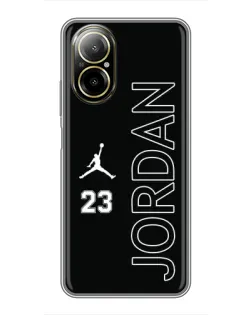 Чехол для Realme C67 с картинкой «Jordan Vertical»