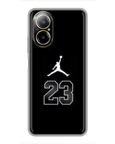 Чехол для Realme C67 с картинкой «Jordan Flight 23» Чехол для Realme C67 с картинкой «Jordan Flight 23»