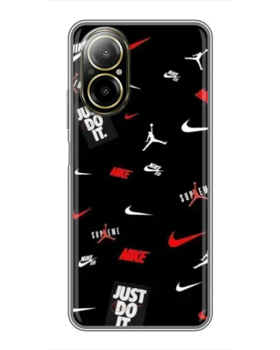 Чехол для Realme C67 с картинкой «Nike Mix Pattern» Чехол для Realme C67 с картинкой «Nike Mix Pattern»