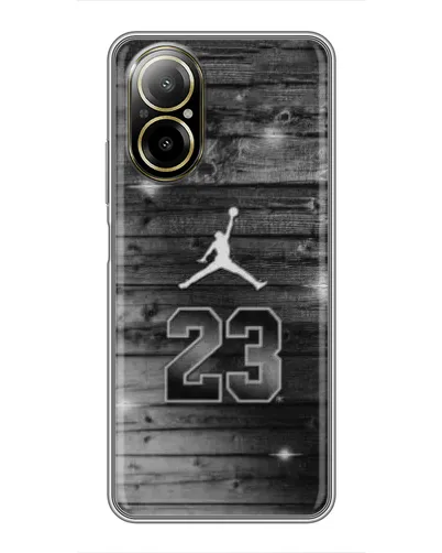 Чехол для Realme C67 с картинкой «Jordan Carbon 23» Чехол для Realme C67 с картинкой «Jordan Carbon 23»