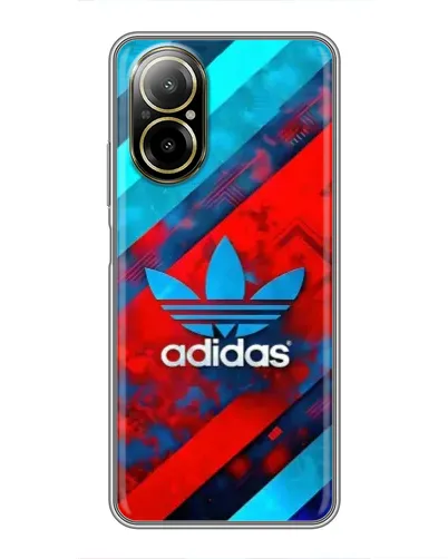 Чехол для Realme C67 с картинкой «Абстракция Adidas»